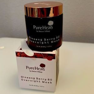PureHeals Ginseng Berry 80 Overnight Mask, 3.52 oz or 100 gm